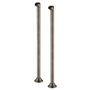 Комплект колонн 2 шт. для установки смесителя на пол ванны, бронза