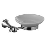 Мыльница керамическая с настенным держателем Lemark LM2143C
