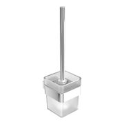 Ёршик для унитаза Lemark SMOOTH LINE с держателем, хром