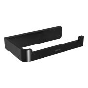 Держатель для туалетной бумаги Lemark SMOOTH LINE открытый, чёрный матовый