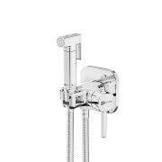 Смеситель Lemark Solo LM7173C с гигиеническим душем, встраиваемый