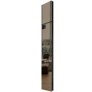 Дизайн-конвектор STOUT LUNA 225x1400 прав 0.9 кВт шнур RAL9005 Mirror bronze BI