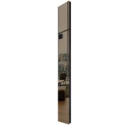 Дизайн-конвектор STOUT LUNA 225x1800 прав 1.25 кВт шнур RAL9005 Mirror bronze BI