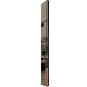 Дизайн-конвектор STOUT LUNA 225x2000 прав 1.5 кВт шнур RAL9005 Mirror bronze BI