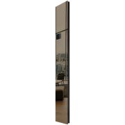 Дизайн-конвектор STOUT LUNA 300x2000 прав 1.5 кВт шнур RAL9005 Mirror bronze BI