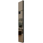 Дизайн-конвектор STOUT LUNA 400x2000 прав 3 кВт шнур RAL9005 Mirror bronze BI