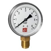 Манометр радиальный STI ∅80 6 bar (G½