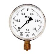 Манометр радиальный МТ-100 1,6 МПа (трубная резьба - G½