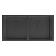 Кухонная мойка Lemark PRORAN 900 прямоугольная с двумя чашами из нержавеющей стали