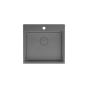 Кухонная мойка Lemark JANGA 540 прямоугольная из нержавеющей стали