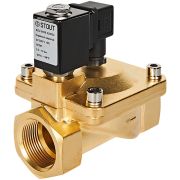 Клапан соленоидный (электромагнитный) STOUT непрямого (пилотного) действия НЗ 220В G1 1/4 SSV-0030-220032