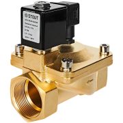 Клапан соленоидный (электромагнитный) STOUT непрямого (пилотного) действия НЗ 24В G1 1/2 SSV-0030-024040