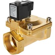 Клапан соленоидный (электромагнитный) STOUT непрямого (пилотного) действия НЗ 24В G2 SSV-0030-024050