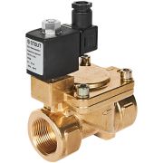 Клапан соленоидный (электромагнитный) STOUT непрямого (пилотного) действия НО 24В G1 1/4 SSV-0040-024032