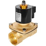 STOUT Клапан соленоидный (электромагнитный) прямого действия НЗ 24В G1 1/2 SSV-0010-024040