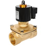 Клапан соленоидный (электромагнитный) STOUT прямого действия НО 24В G1 1/2 SSV-0020-024040