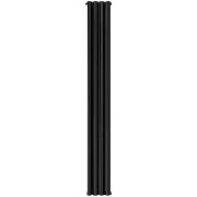 Радиатор алюминиевый STOUT Anteprima 1800 4 секции универсальное подключение (черный) STOUT SRA-3120-18000704