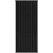 Радиатор алюминиевый STOUT Anteprima 1800 13 секций универсальное подключение (черный) SRA-3120-18000713