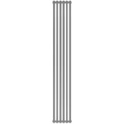 Радиатор алюминиевый STOUT Tonale 2000 6 секции универсальное подключение (серый) STOUT SRA-2120-20000806