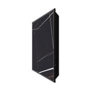 Отопительная панель STOUT BLACK STONE SCT 60*60 черный гранит / черный корпус