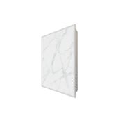 Отопительная панель STOUT WHITE STONE SCT 60*60 белый гранит / белый корпус