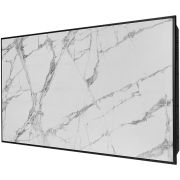 Отопительная панель STOUT WHITE STONE SCT 120*60 белый гранит / черный корпус