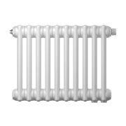 Радиатор труб. Zehnder Charleston 2050, 14 сек.1/2 ниж.подк. RAL9016 (кроншт.в компл)