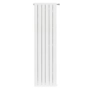 Радиатор алюминиевый STOUT Oscar 1800 5 секции боковое подключение (белый )