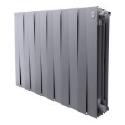 Радиатор биметаллический Royal Thermo PianoForte 500 Серебристый - 12 секц.