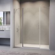 Душевая дверь RGW LE-009 (LE-004 + Z-09+профиль A-14) 1300