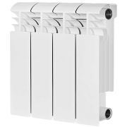 Радиатор биметаллический STOUT VEGA 200 4 секции боковое подключение (белый RAL 9016)