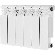 Радиатор биметаллический STOUT VEGA 200 6 секций боковое подключение (белый RAL 9016)