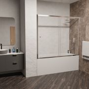 Шторка на ванну RGW SC-42 1500