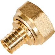 Переходник с накидной гайкой ROMMER 16xG 3/4 для труб из сшитого полиэтилена аксиальный