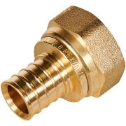 Переходник с накидной гайкой (евроконус) ROMMER 20xG 3/4 для труб из сшитого полиэтилена аксиальный