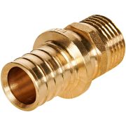 RFA-0001-200212 ROMMER Переходник с наружной резьбой 20х2.0xG 1/2 для труб из сшитого полиэтилена аксиальный