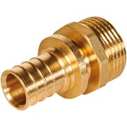 Переходник с наружной резьбой ROMMER 25xG 1 для труб из сшитого полиэтилена аксиальный