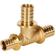 Тройник переходной ROMMER 25x25x20 для труб из сшитого полиэтилена аксиальный