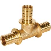 Тройник равнопроходный ROMMER 25x25x25 для труб из сшитого полиэтилена аксиальный