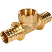 Тройник-переходник с внутренней резьбой ROMMER 32xR 1 для труб из сшитого полиэтилена аксиальный