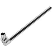 Трубка для подкл-я радиатора ROMMER Г-образная 20х15, L=250мм для труб из сшитого полиэтилена аксиальный