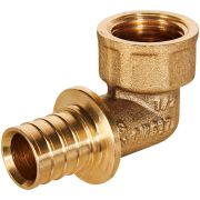 Угольник-переходник с внутренней резьбой ROMMER 20xG 1/2 для труб из сшитого полиэтилена аксиальный