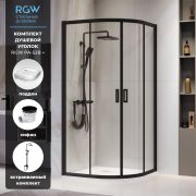 Комплект полукруг: RGW PA-52B + RGW LUX/TN-P + RGW Velplex QYD-06 + RGW SP-24B