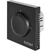 Термостат универсальный STOUT STE-2001 3А, ON/OFF черный