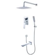 Смеситель Lemark Allegro LM5922CW для ванны и душа, встраиваемый