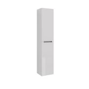 Пенал Lemark BUNO 35 см подвесной/напольный, 2-х дверный, открывание лев/прав, цвет корпуса, фасада: Белый глянец