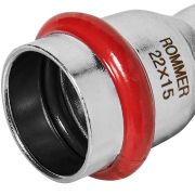 Муфта ROMMER переходная ВПр 22х15 из нержавеющей стали прессовой