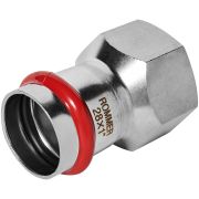 Переходник ROMMER ВПр-ВР 28х1 из нержавеющей стали прессовой