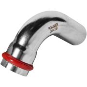 Угольник ROMMER однораструбный 90° ВПр-НПр 28 из нержавеющей стали прессовой