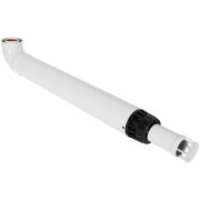ROMMER RCA-6010-211000 Комплект дымохода АНТИЛЕД 60/100 - 1000мм (Baxi(кроме ECO Nova/Classic), Haier, Viessmann, Kiturami, Mizudo, Oasis)хомут в комплекте